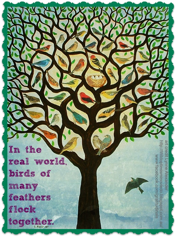 Birds of Many Feathers Tree