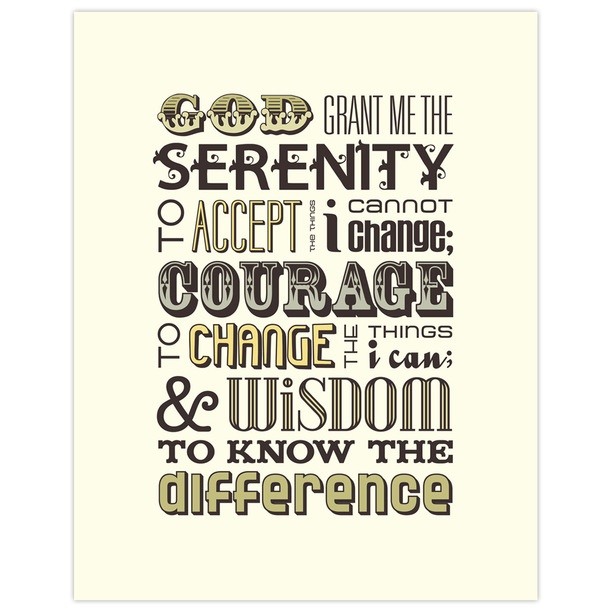 Serenity Prayer